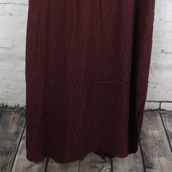 SOLIKA DARK BROWN JADEN LONG SLEEVE KAFTAN WITH BUTTON DOWN CHEST SIZE MEDIUM - Picture 5 of 10